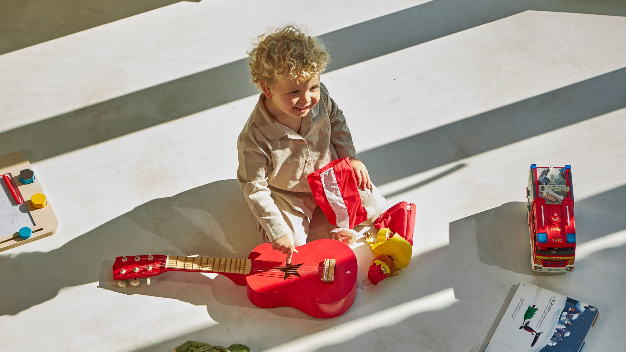 Vue de la ville dans un environnement verdoyant